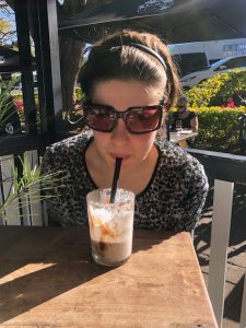 Elizabeth out for lunch